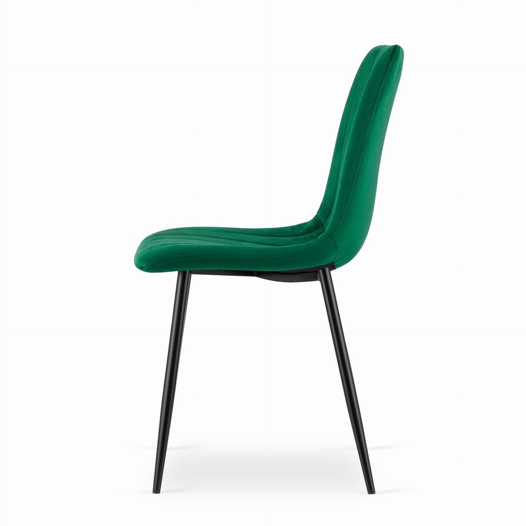LAVA Chair - Dark Green Velvet X 4