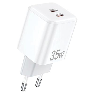 Awei Lad. Network. Pd65-Eu 35W2X Usb-C White/White Gan