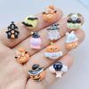 20 Pcs Cute Mini Halloween Bat Pumpkin Flat Back Resin Cabochons Scrapbooking DIY Jewelry Hairpin Craft Decoration Accessorie