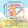 2027 Knit Sheep Static Window Sticker Happy New Year Decals Cute Lamb Christmas Home Shop Glass Decor