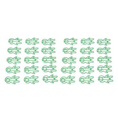 30Pcs Paper Clip Antislip Human Shaped Portable Multipurpose for Home School Office File