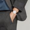 Tissot Συλλογή Junya Ρολόι Ανδρικό με Κουρδιστό Μηχανισμό Ρολόι 39mm Λευκό Καντράν Γνήσιο Δερμάτινο Λουράκι T063.409.36.018.00