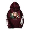Spy X Family Anime Printed Hoodie Men Women Unisex Oversized Fleece Sweatshirt With Ribbed Hem
