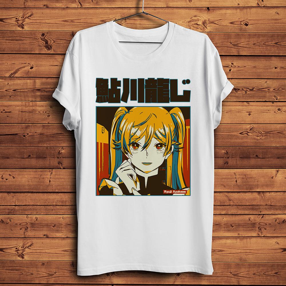 Ryuji Ayukawa Blue Period Yuka Funny Anime Tshirt Unisex White Casual TShirt Streetwear Unisex Otaku Waifu Tee S