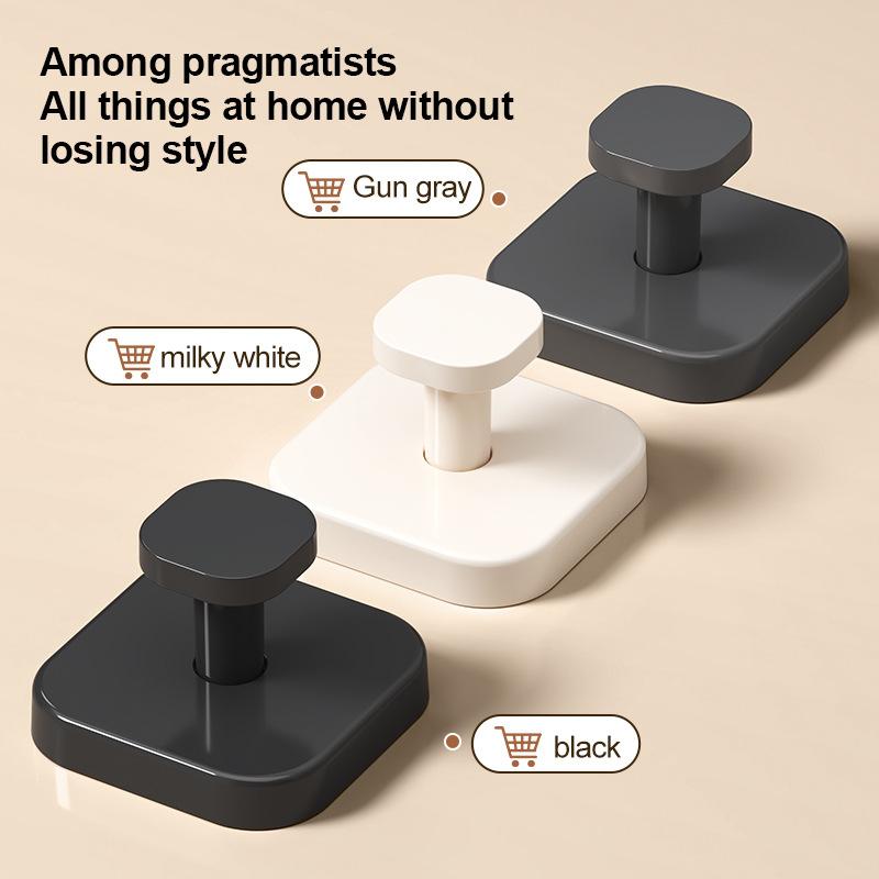 No-Drill Heavy Duty Suction Cup Hooks - Strong Adhesive Wall-Mounted Hooks for Coat, Entryway,Door Back, Bathroom & Home Storage