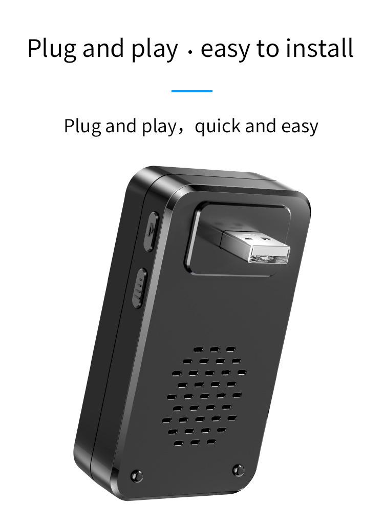 USB Wireless Smart Home Doorbell with Remote Electronic Music Control
