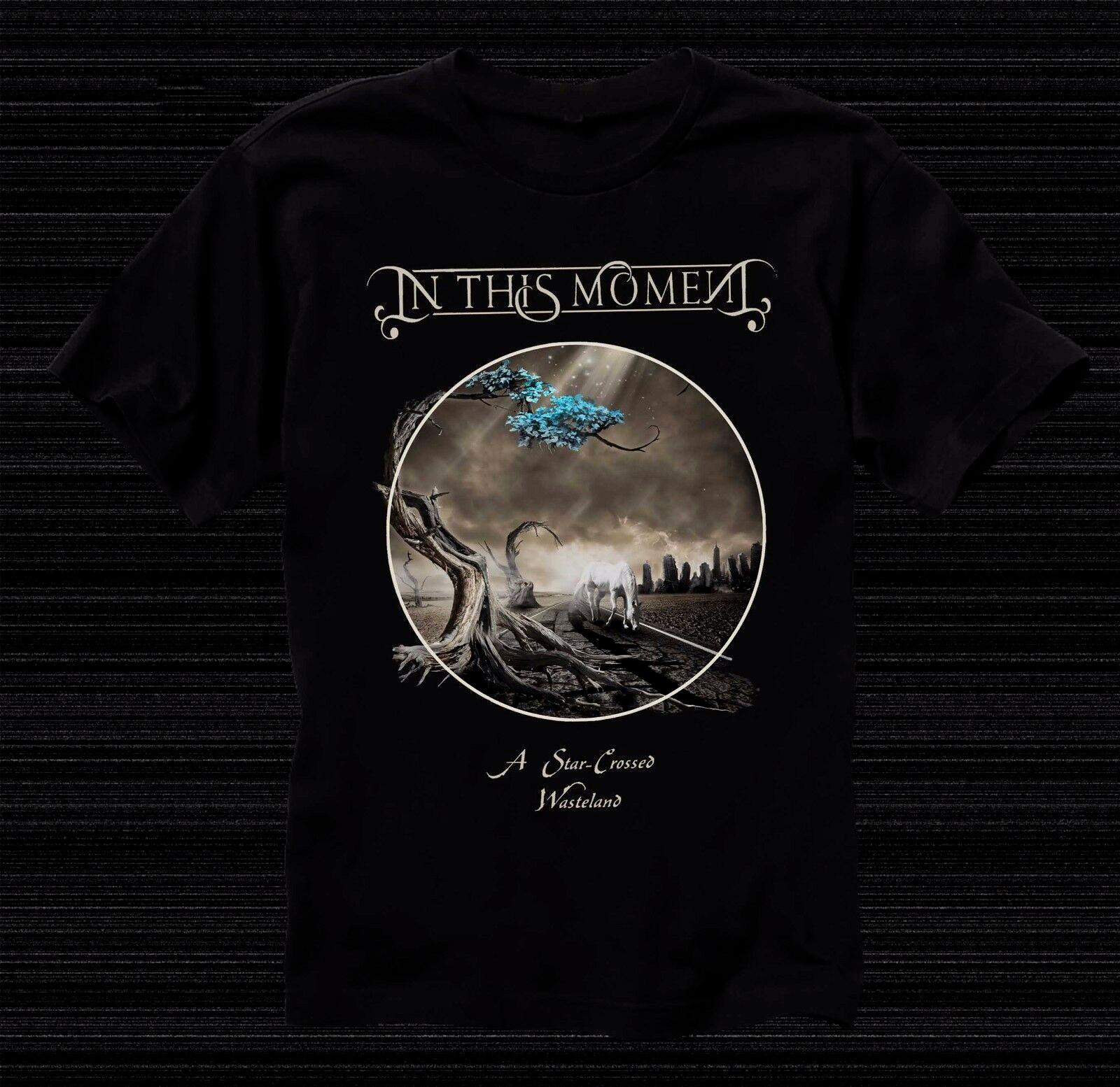 In This Moment Maria Brink Brink Black Cotton T-shirt S-234XL C230 XL