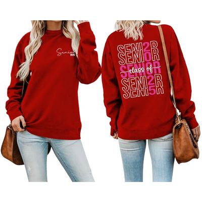 New Creative Fashion Sweatshirt Autumn Women's Sweatshirt Autumn and Winter Women's Thickened Sweatshirt Jacket Winter Large Size Sweatshirt