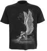 Spiral Men Enslaved Angel T-Shirt Black S Black