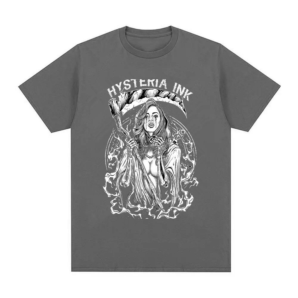 

Women s Creative and novel short sleeved women s death sickle T-shirt sexy T summer comfortable and fun T-shirt print 3XL