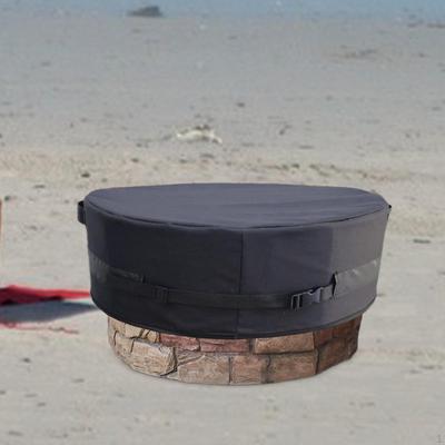 Cubierta para fogata incorporada Protector para fogata Impermeable Ligero Resistente al desgaste Protector para jardín
