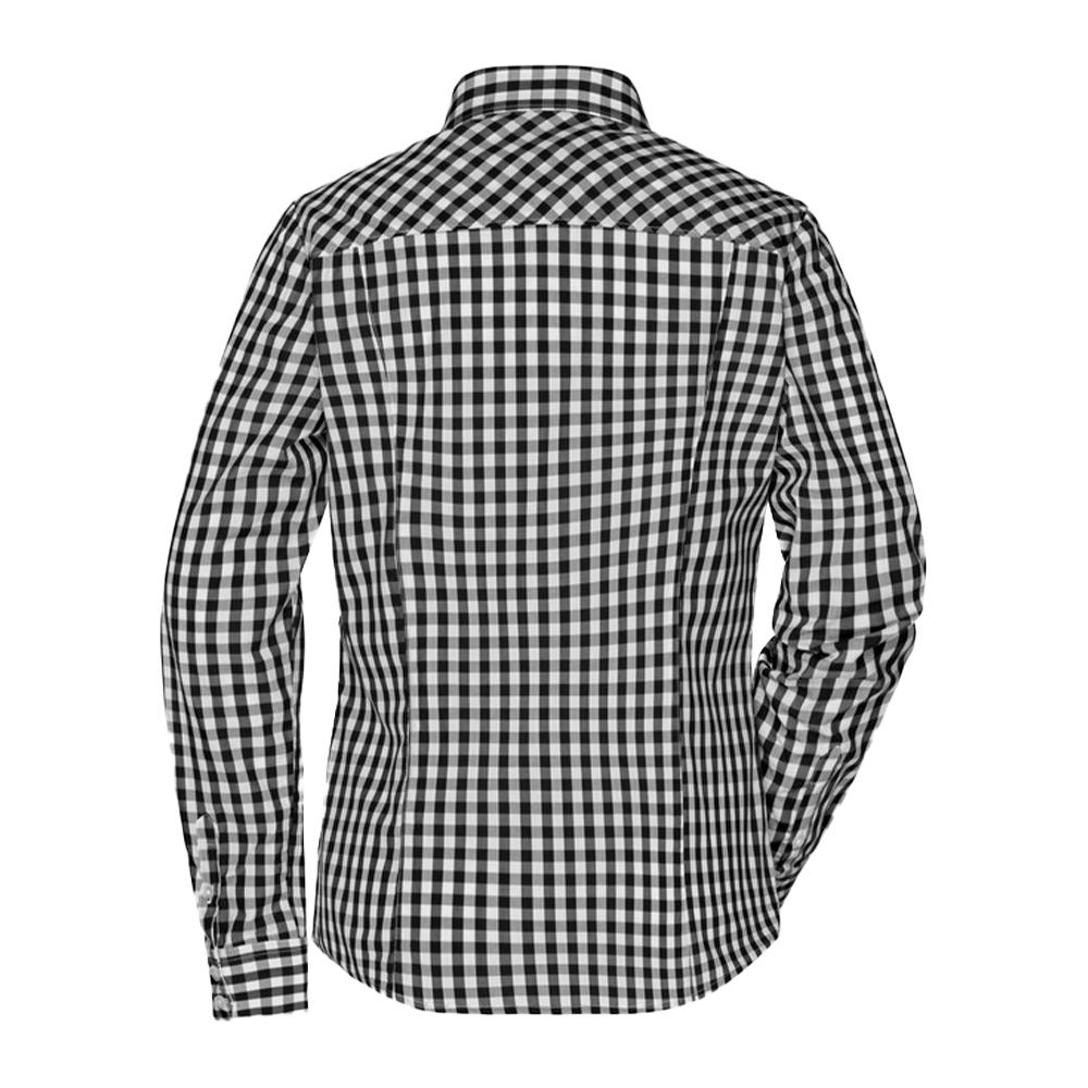 James and Nicholson Womens/Ladies Checked Blouse
