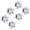 25Pcs 5V LED Chips 200LM 1W High Power LED Lamp Beads for DIY Lighting FixturesPure White