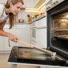Extra lange Pizzaofen-Reinigungsbürste mit 21 Einheiten, widerstandsfähigen Metallborsten und Schaber für den Backofen