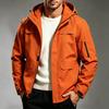 Men's Windproof Breathable Hiking Jacket for Spring and Fall Outdoor Adventures