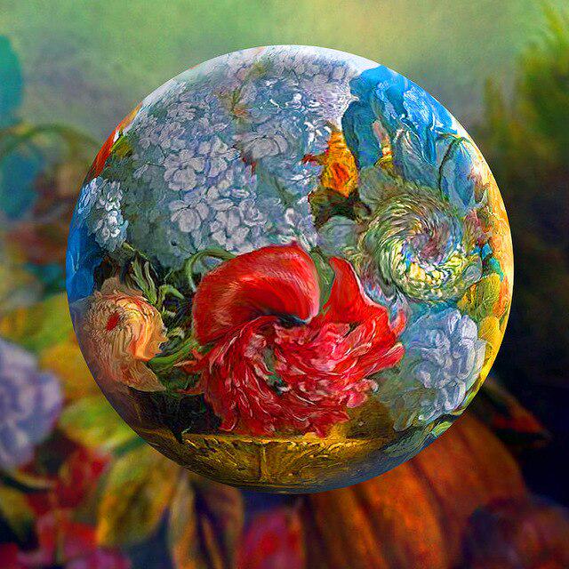 5D DIY Diamond Painting Full Round Sunflowers Embroidery Handmade Diamond Art