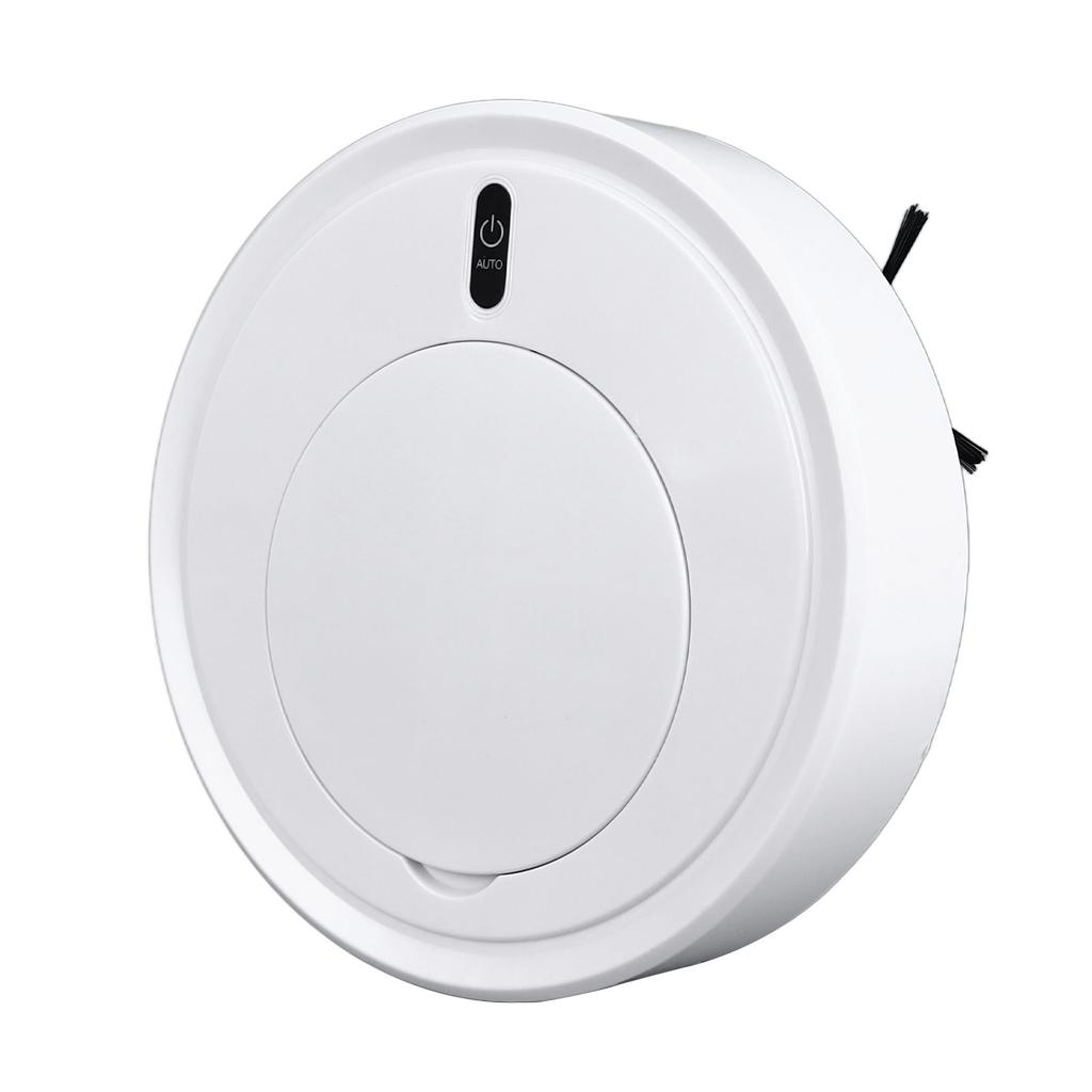 Robot Vacuum Cleaner Home Intelligent Robotic Full Automatic 3 in 1 Silent Dust Collector Clean Equipment White