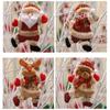 Christmas Cartoon Creative Pendant Home Christmas Tree Decorations Flat Doll Printing Pendant