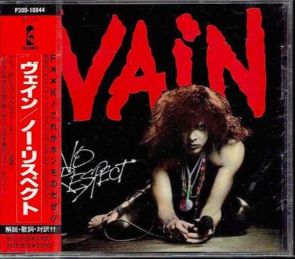 CD VAIN  No Respect P30D10044 ISLAND 1989 Япония Металл Б/У