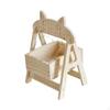 Wooden Chinchilla Hammock, Indoor Chinchillas Swing House, Bed Hanging Hamster