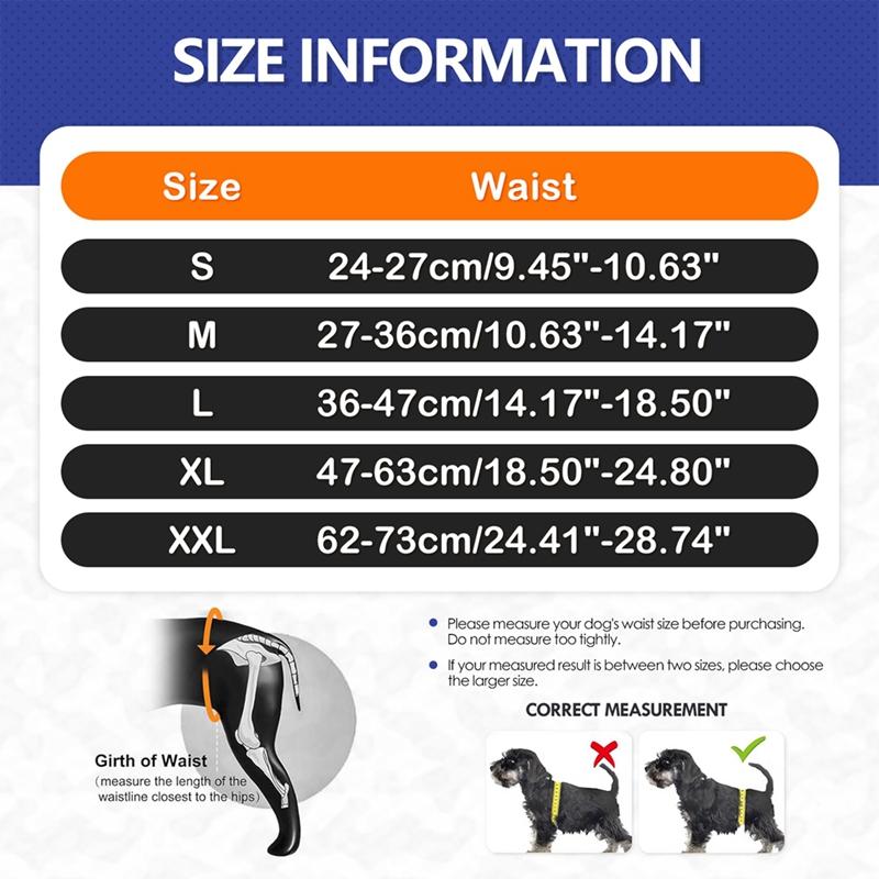 Male Dog Physiological Pants Solid Color Pet Politeness with Belt Anti Harassment Pants Dog Diaper