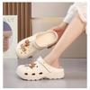 Cute Bear Couple Clogs Home Outdoor Casual Garden Shoes