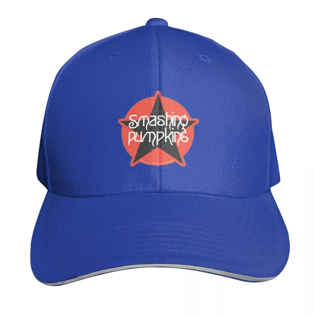 Best of Classic BandThe Smashing Pumkins Logo Baseball Cap Golf Hat Unisex Rave Unique hats For Girls Unisexs