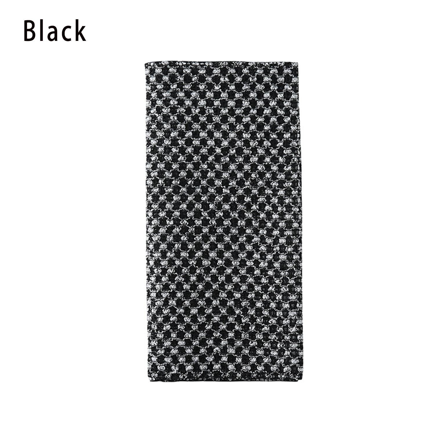 

Прочный Массаж Растирание Тела Очищение Тела Скруббер для Спины Отшелушивающее Банное Полотенце Мочалка Мочалка для Душа чёрный