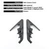 2pcs Side Camera Cover for Tesla New Model Y Juniper 2025 Launch Model 3 Highland 2024 HW4.0 Leaf Board Dash Cam Protective