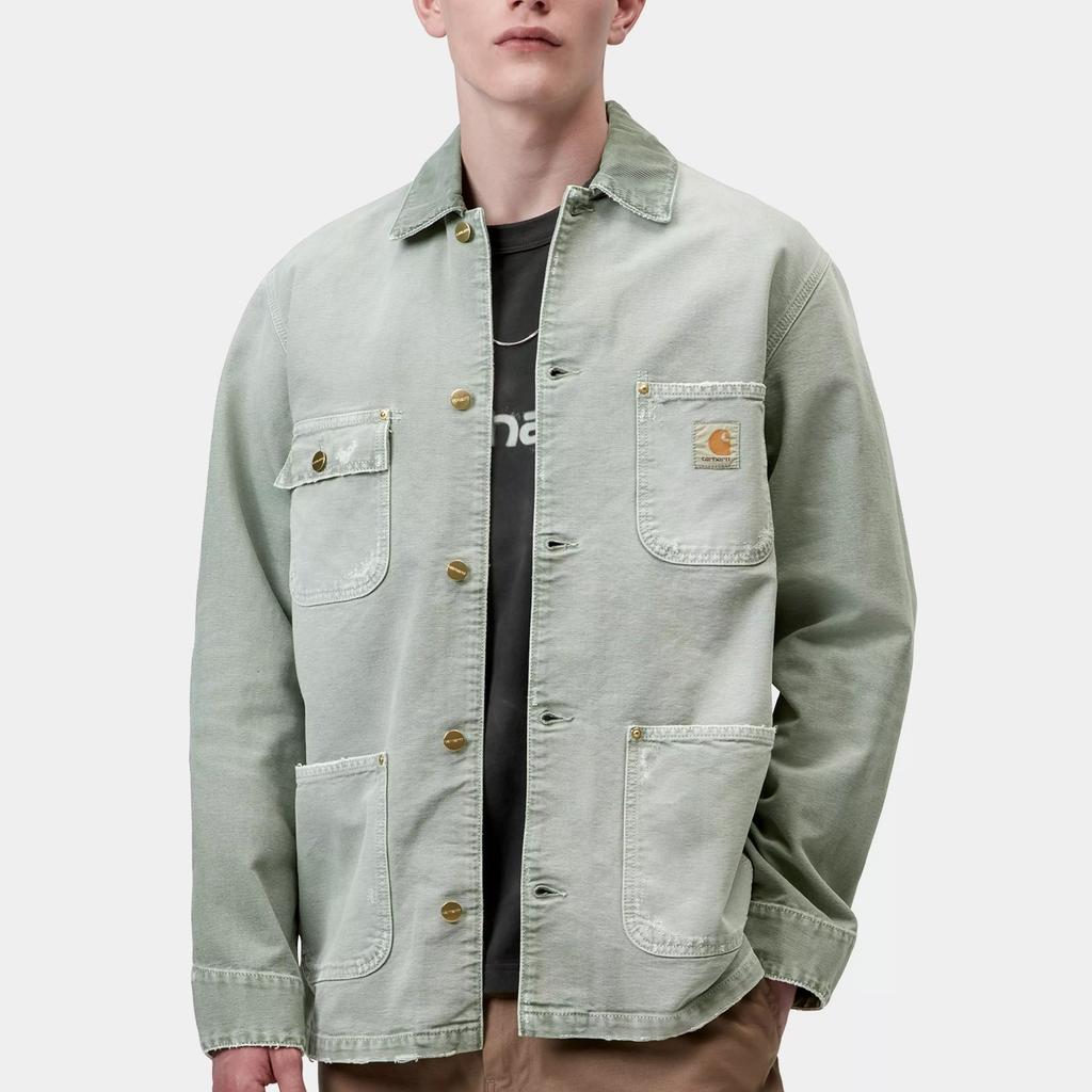 Carhartt WIP SS26 OG Chore Coat Woven Label Casual Loose Work Jacket Unisex jackets I035281-3TJ-17