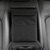 Car Garbage Can With Lid Leak Proof Vehicle Trash Can 3 Storage Pockets Hanging Waterproof Car Trash Bag For SUV Black
