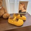 Muffin Thick-soled Ugly Cute Mary Jane Single Shoes Women's Fashion Non-slip Retro Versatile Flat Casual Shoes