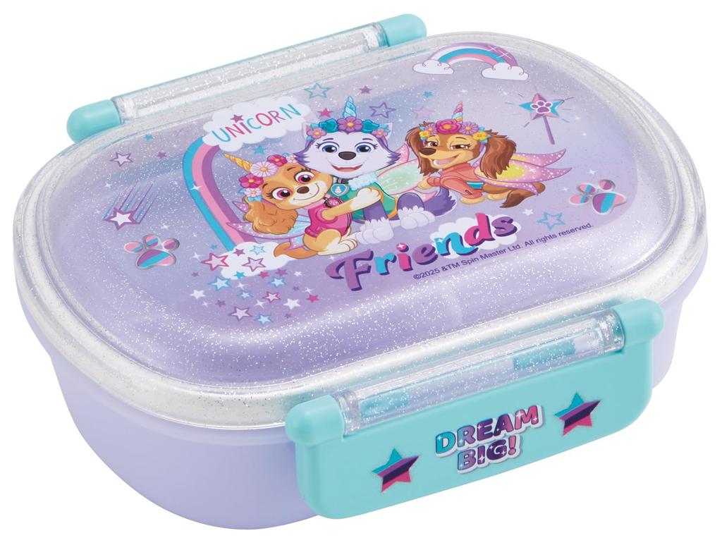 Skater Bento Lunch Made In Paw Patrol Unicorn Children's Box, 360ml, Japan, Design, Girl's, QAF2BA-A