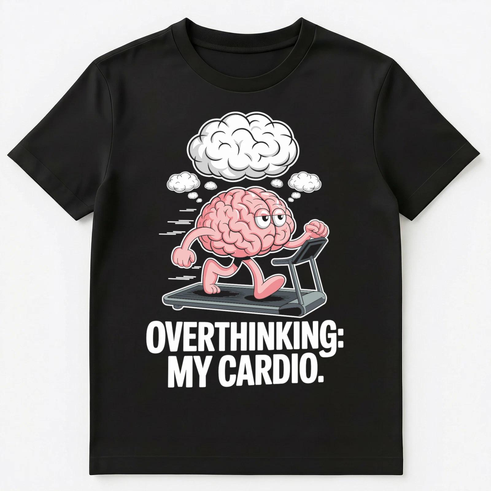 

Mental Health Humor Anxiety Inner Monologue Thought Loop Unisex T-Shirt M