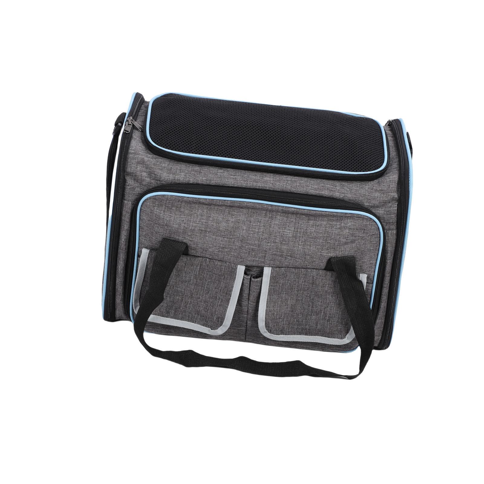 Cat Carrier Comfortable Breathable Mesh   Portable Expandable Pet Carrier Bag for Travel