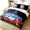 Toronto Maple Leafs 3pc Duvet Cover Set Simple Modern Bedding Set Wrinkle Resistant Soft Fabric All Season Use a Perfect Gift