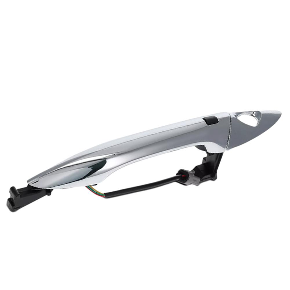 Front Left Driver/Right Exterior Door Handle Chrome for Hyundai Elantra Sedan 2011-2016 Coupe 2013-2014 82651-3X210 82661-3X210 Front Left Driver