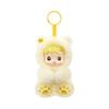 Teddy Bear Gummy Backpack Pendant, Vinyl Plush Toy, Cute Doll
