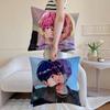 Kpop PPLAVE Bamby Cushion Cover Antidustmite Pillowcase Invisible zipper silky short plush Sofa cushion cover