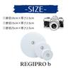 RegiPro B Photography Medium and Set of Photography White Pedestal, Cylindrical, Large, Small, 3, Props, Cosmetics, Accessories,