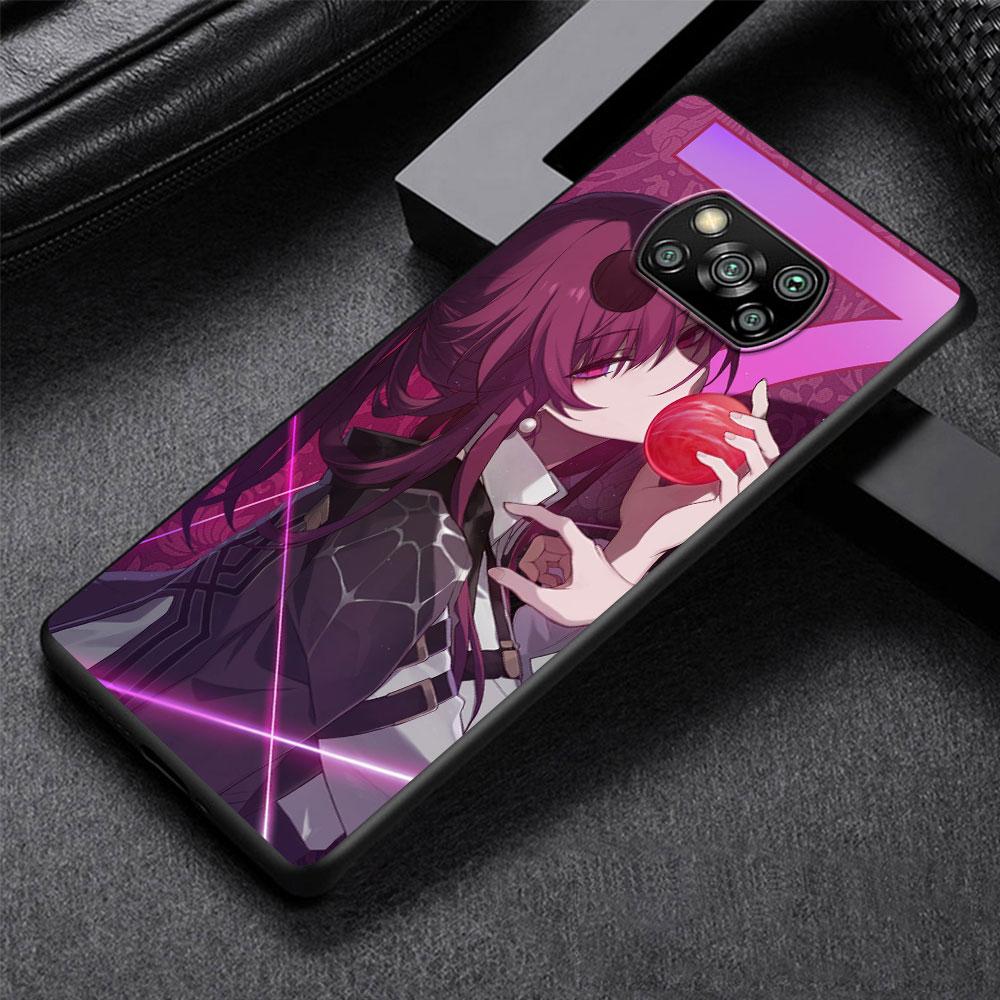 Star Rail Cute Cover for Xiaomi Poco X3 NFC X5 F3 M5s M4 M3 M2 Pro Case Black TPU Mobile Phone Bag Soft Bumper