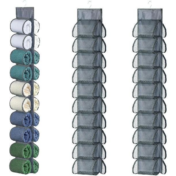 Legging Organizer for Closet Hanging, Hanging Legging Organizer, Legging Storage for Closet, Behind Door, Wardrobe, Clothes Storage, Hanger 20