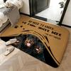 Soft Absorbent Non-Slip Rug No Need to Knock Floor Mat Home Decor Doormat Bedroom Floor Mat Shower Carpet