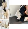 2024 Spring New Simple Casual Tote Bag Large Capacity Fashion Street Trend Straw Woven Shoulder Bag