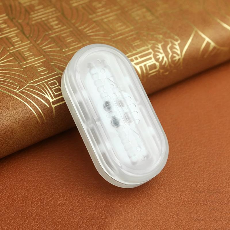 Fishbone E Fidget Spinner PMMA Push Slider Fidget Toys Adult Antistress Mechanical Fidget Slider Office Anxiety Relief Toys