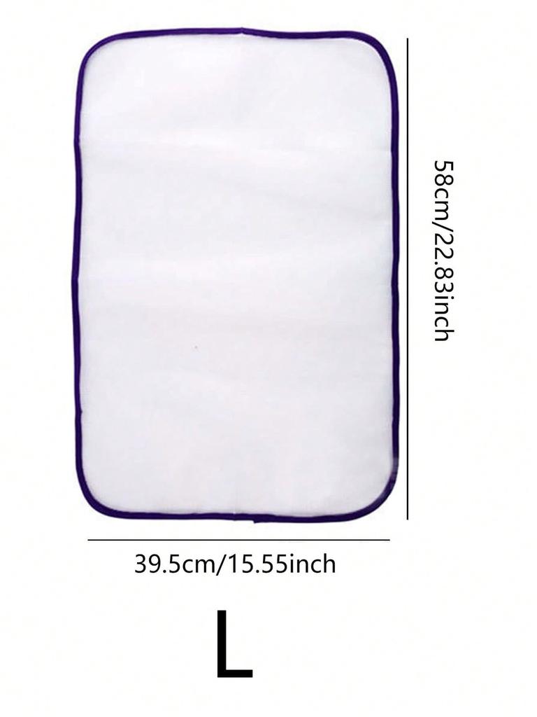 1pc Heat Resistant Cloth For Ironing, Protect Clothes From Hot Irons, High Temperature Resistant Fabric Anti-scorching Ironing Cloth Pad