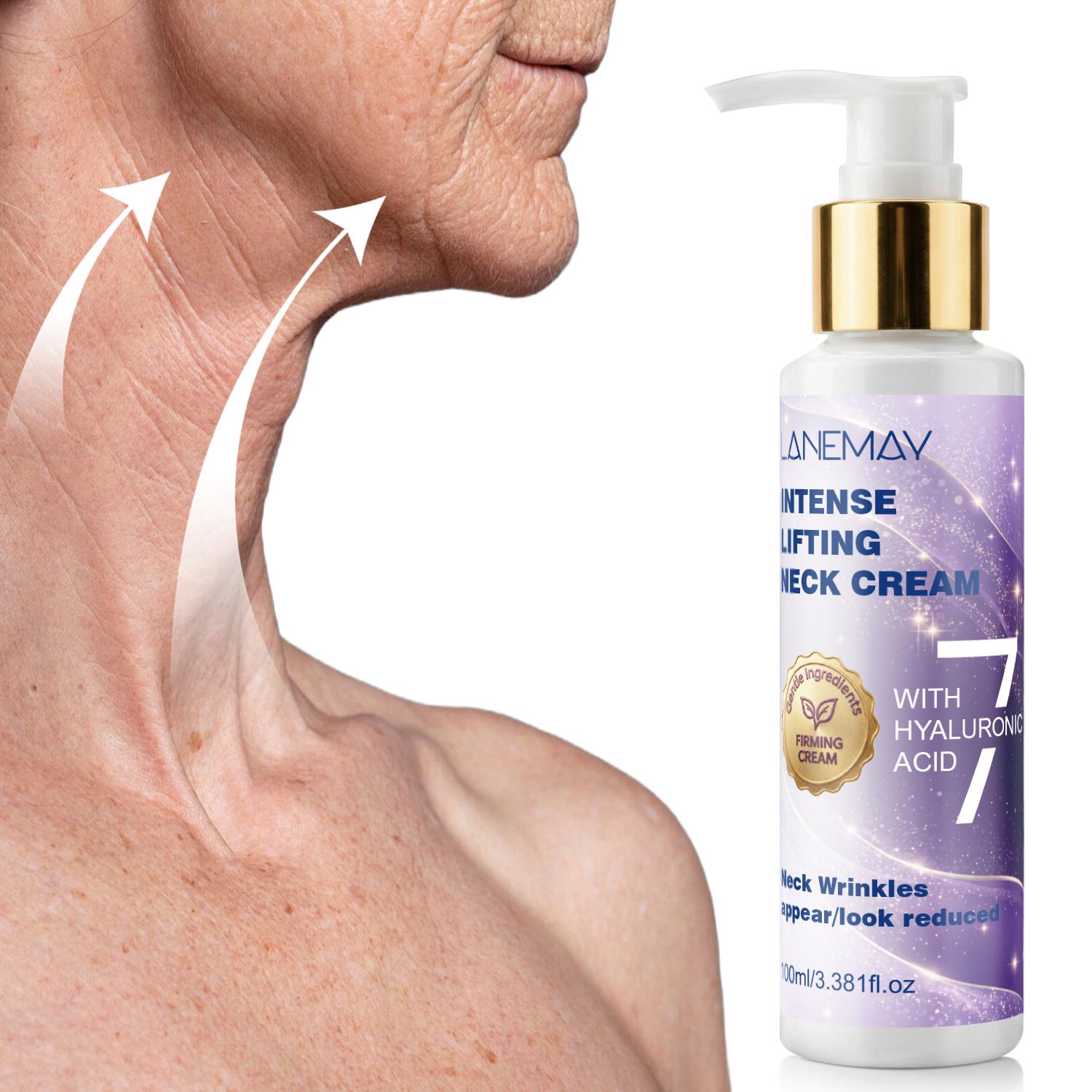 

INTENSE LIFTING NECK CREAM-Reduces Neck Wrinkles And Firms The Skin-Nourishes Skin With Hydrating Hyaluronic Acid-100ml