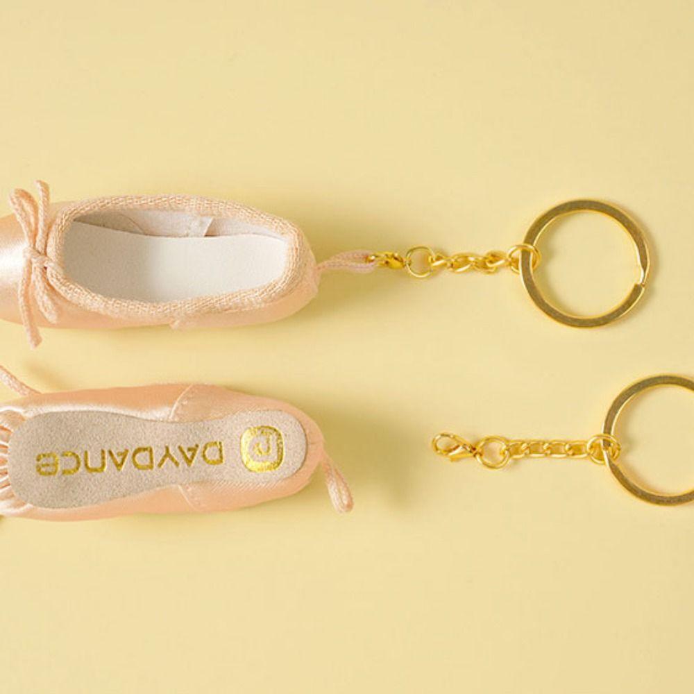 Pointe Shoe Pointe Shoes Keyrings Satin Ballet Shoe Keychain  Bag Penddant