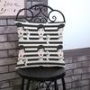 Black And White Pop Art Cotton Linen Sofa Cushion Cover Beautiful Girl Woman Car Seat Decorative Throw Pillow Case Almofadas