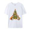 Mens Tshirt Beagle Dog Lover Matching Santa Beagle Tshirt Breathable Top Texture Fabric Leisure Tshirt